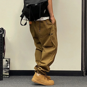 Baggy Cargo Hose Herren Braun