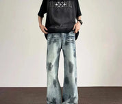 Baggy Denim Jeans Herren