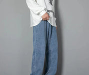 Baggy Jeans Herren Hell Blau