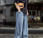 Baggy Jeans Herren Hellblau
