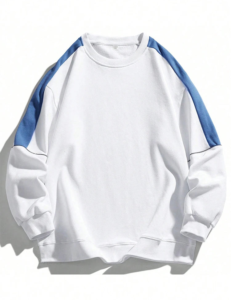 Baggy Oversized Sweatshirt Weiß