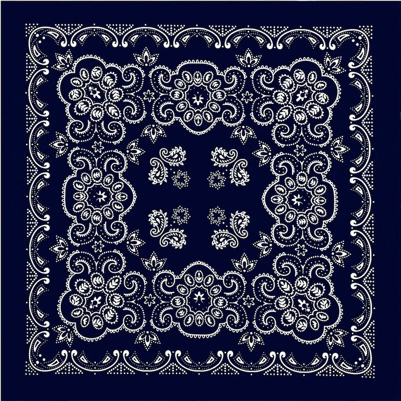 Bandana Design Marineblau