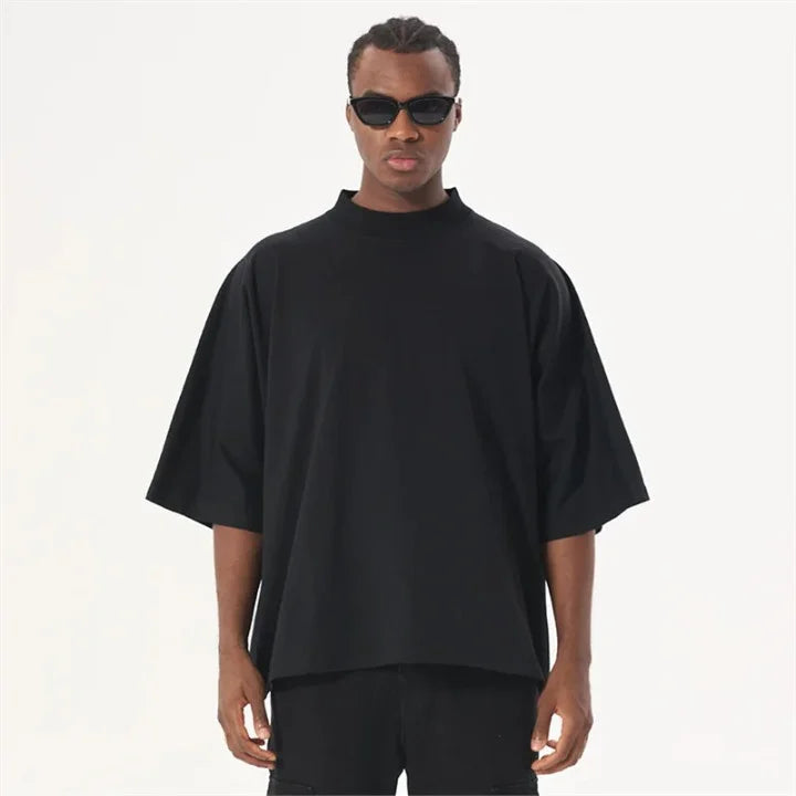 Basic T Shirt Herren Oversize