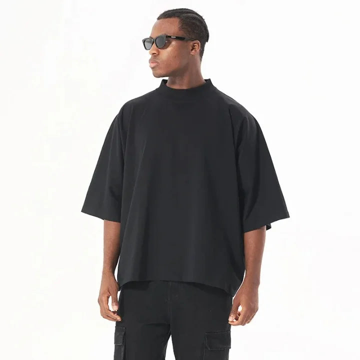 Basic T Shirt Herren Oversize