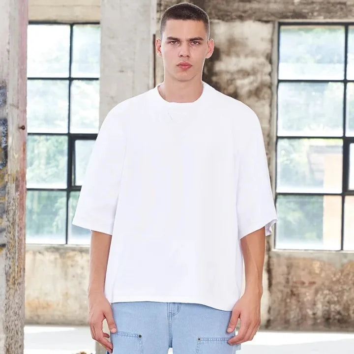Basic T Shirt Herren Oversize
