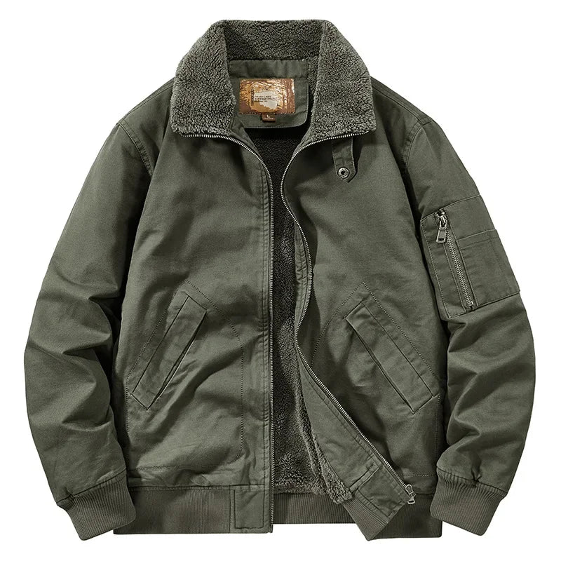 Bomberjacke Herren Baumwolle