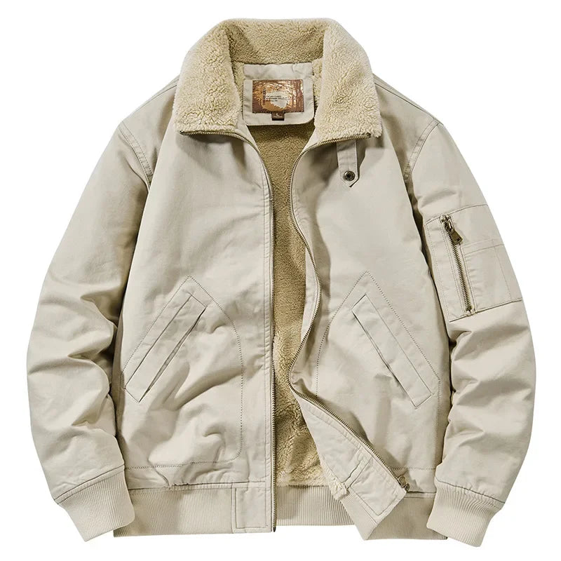 Bomberjacke Herren Baumwolle