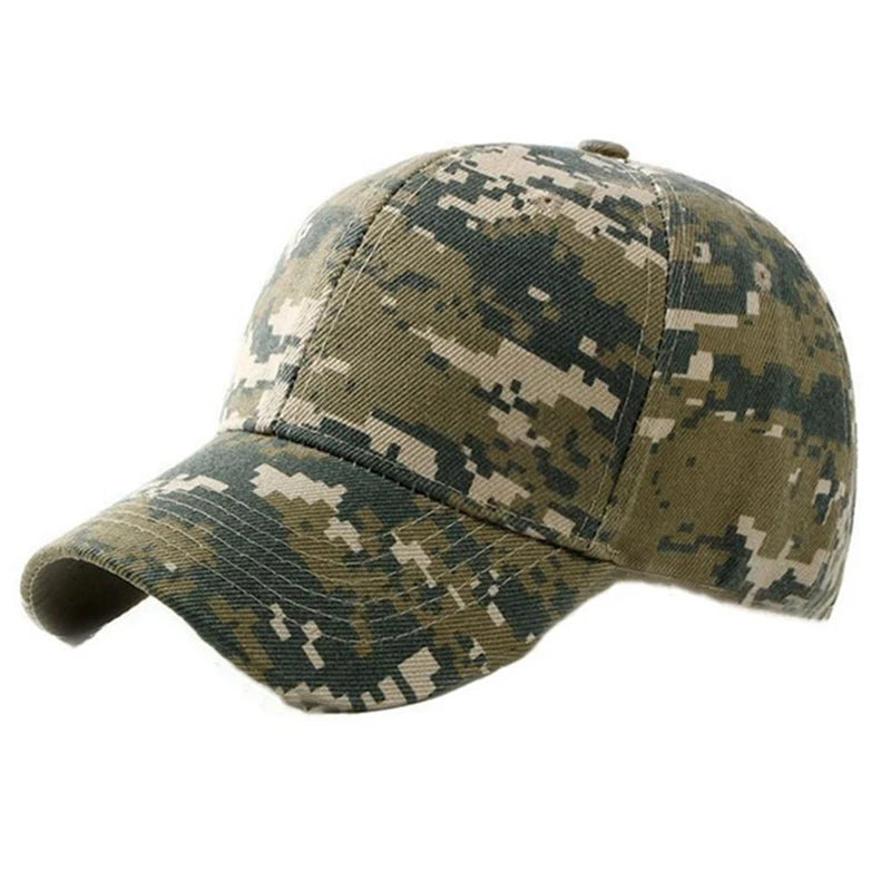 Caps Herren Camouflage Grün