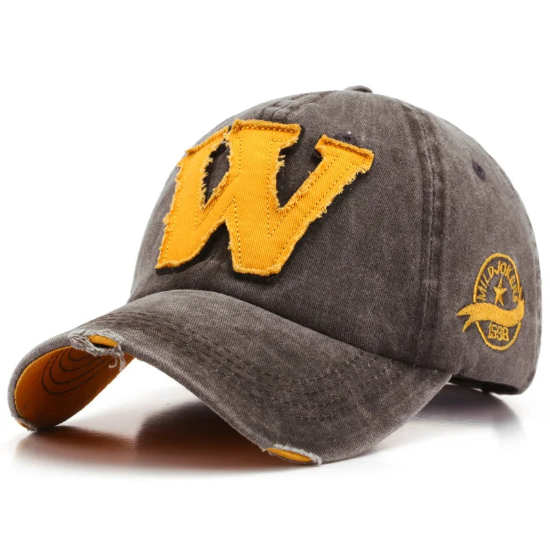 Dad Caps Herren Braun