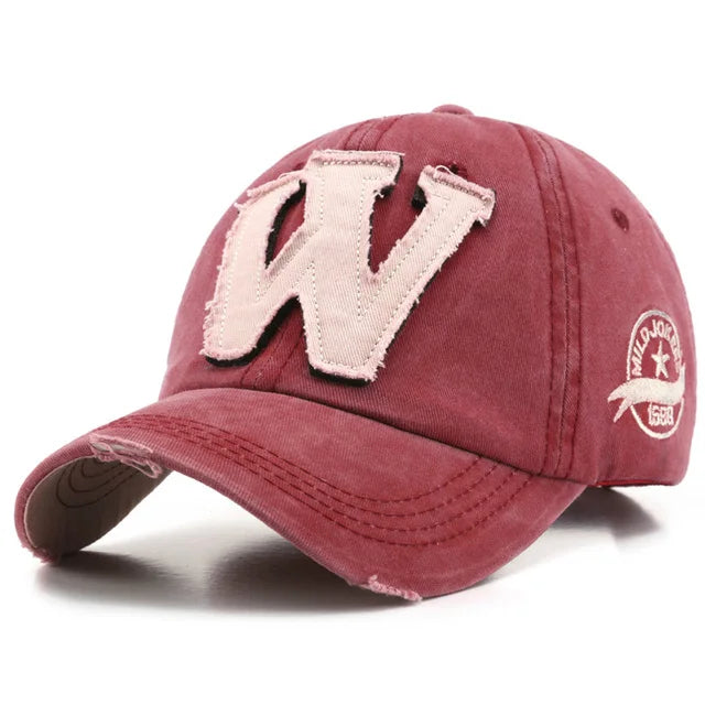 Dad Caps Herren Rot