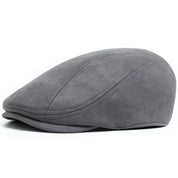 Flat Cap Vintage Grau