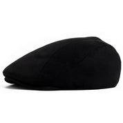 Flat Cap Vintage Schwarz