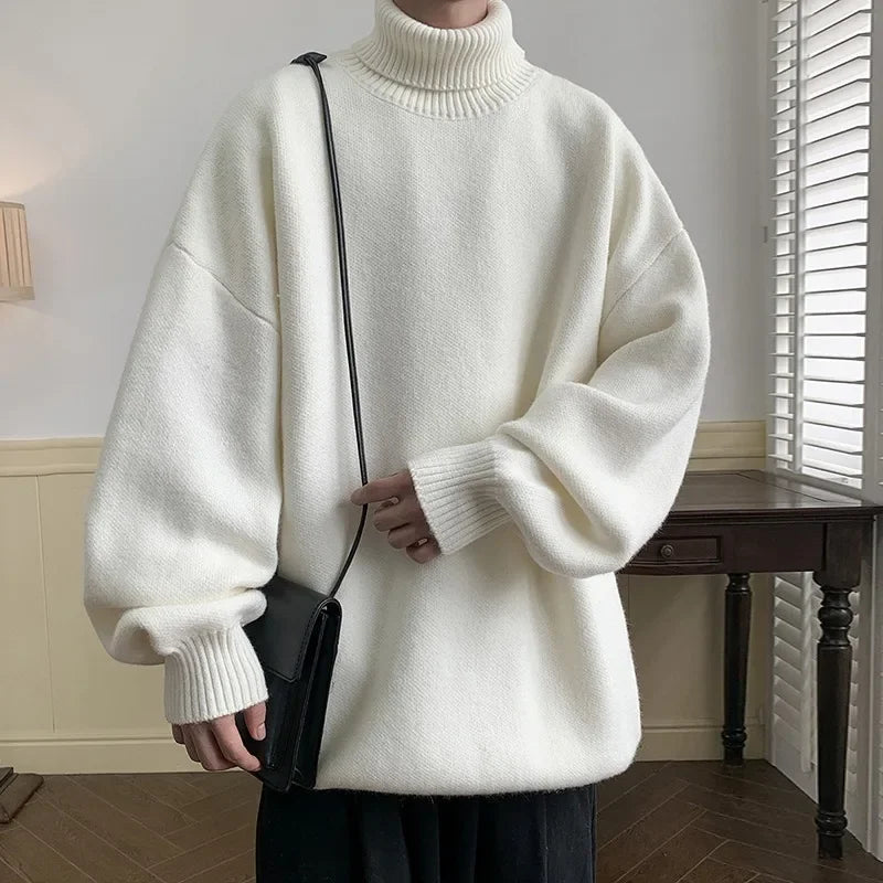 Grobstrick Pullover Oversize Herren