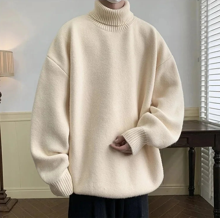 Grobstrick Pullover Oversize Herren