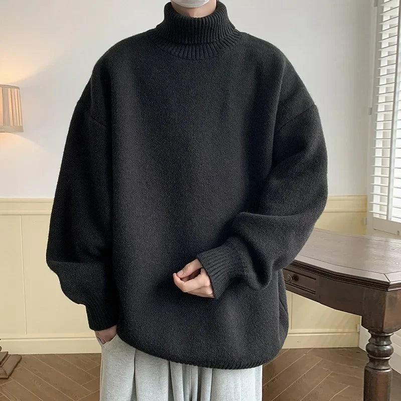 Grobstrick Pullover Oversize Herren