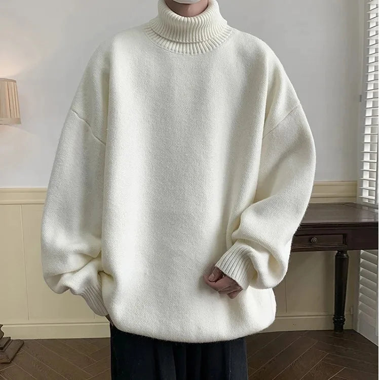 Grobstrick Pullover Oversize Herren