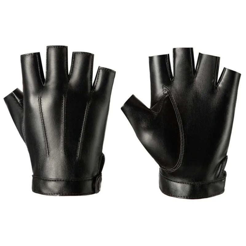 Handschuhe Herren Ohne Finger Schwarz