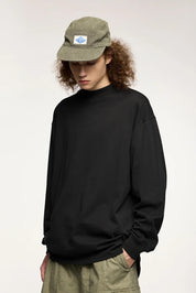 Herren Oversize Sweatshirt Schwarz