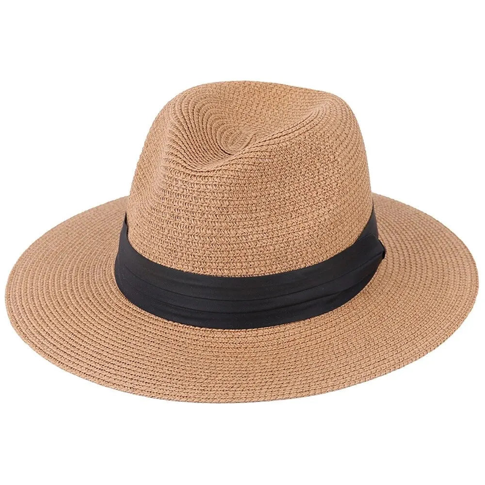 Hut Stroh Herren Braun