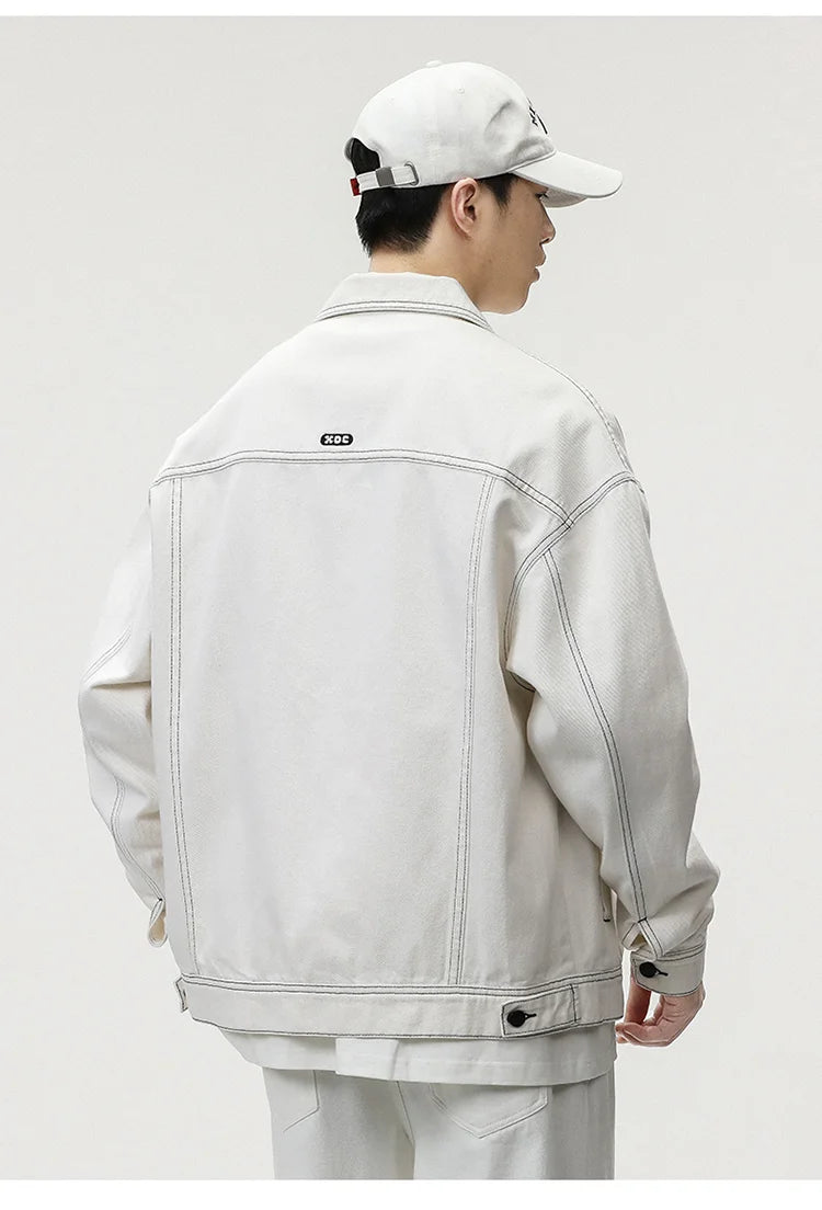 Oversize Jeans Jacket Men