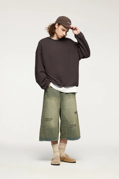 Sweatshirt Männer Ohne Kapuze