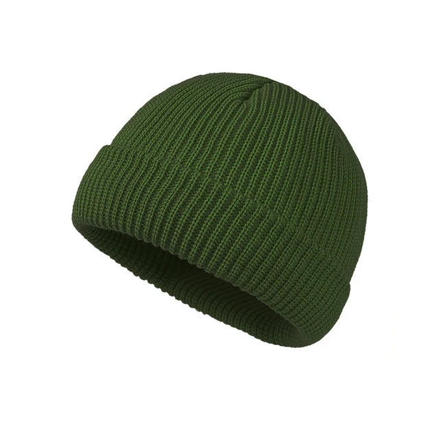Mütze Herren Style Dunkelgrün