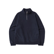Oversize Half Zip Sweatshirt