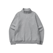 Oversize Half Zip Sweatshirt