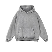 Oversize Hoodie Herren Grau