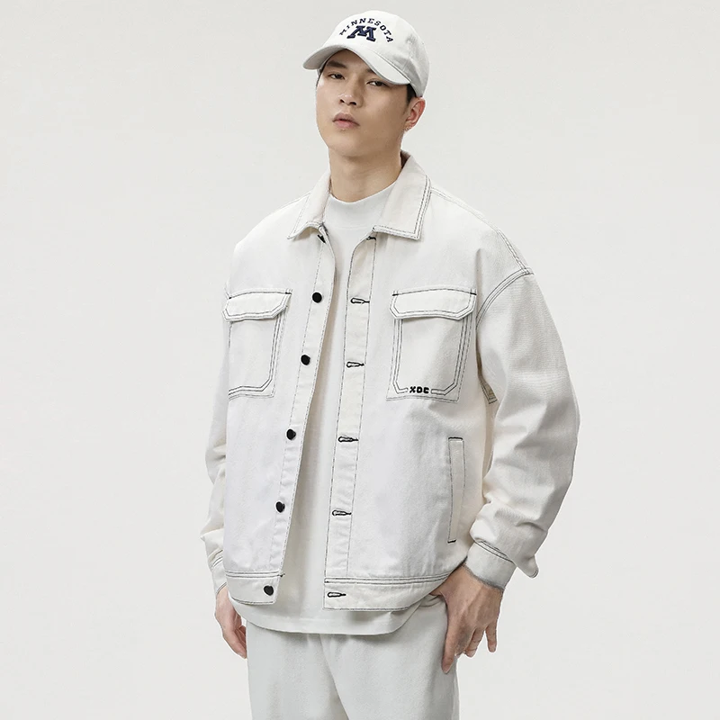 Oversize Jeans Jacket Men
