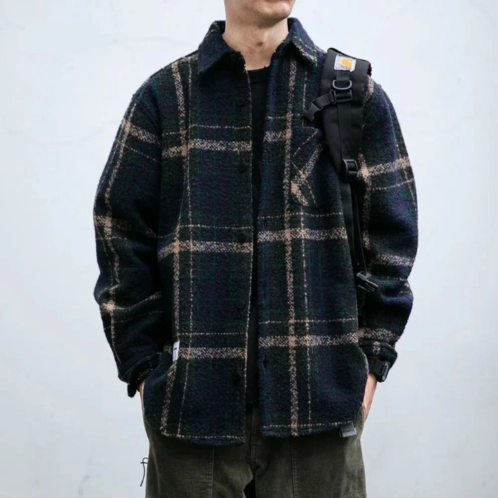Oversize Karo Hemd