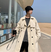 Oversize Mantel Herren Lang