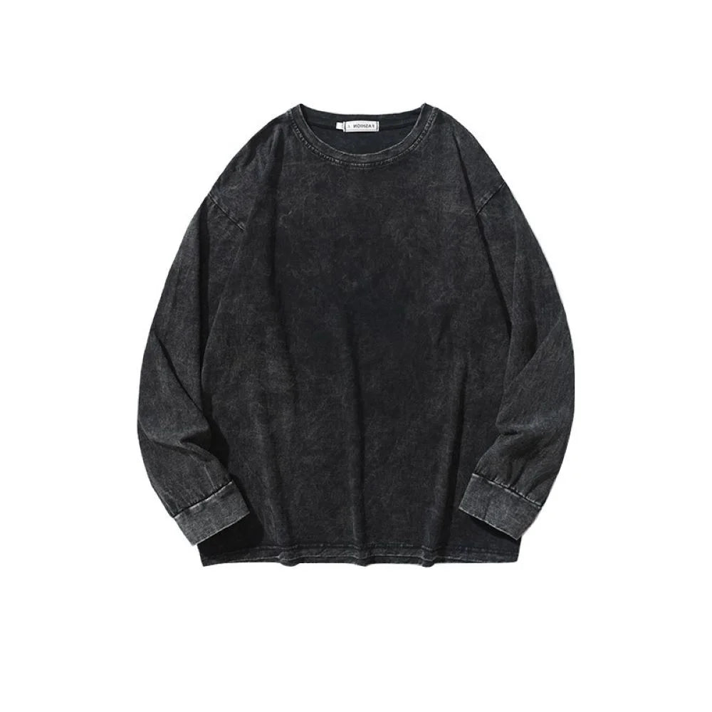 Oversize Pullover Herren Schwarz