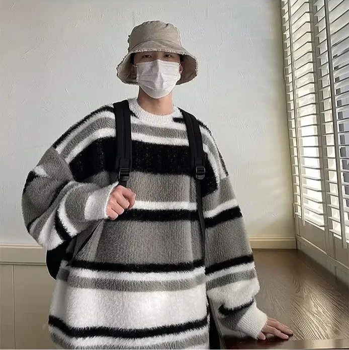 Oversize Pullover Herren Vintage
