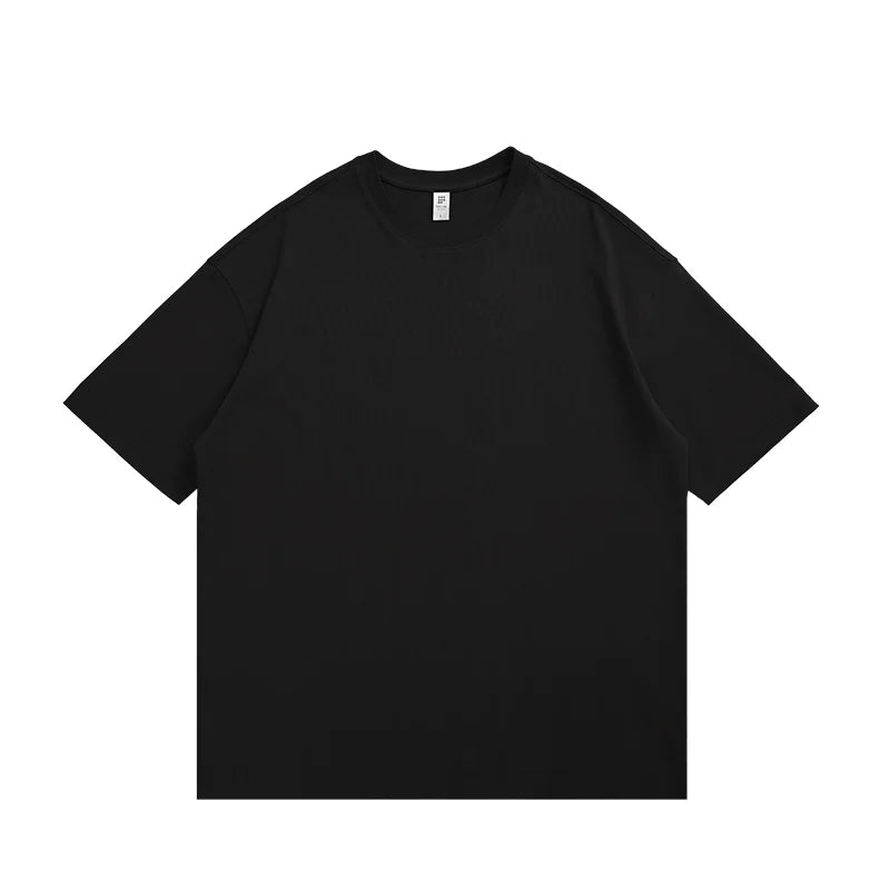 Oversize T Shirt Look Schwarz