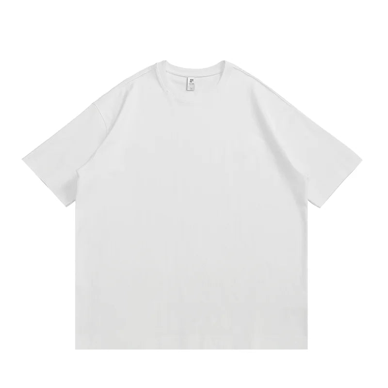 Oversize T Shirt Look Weiß