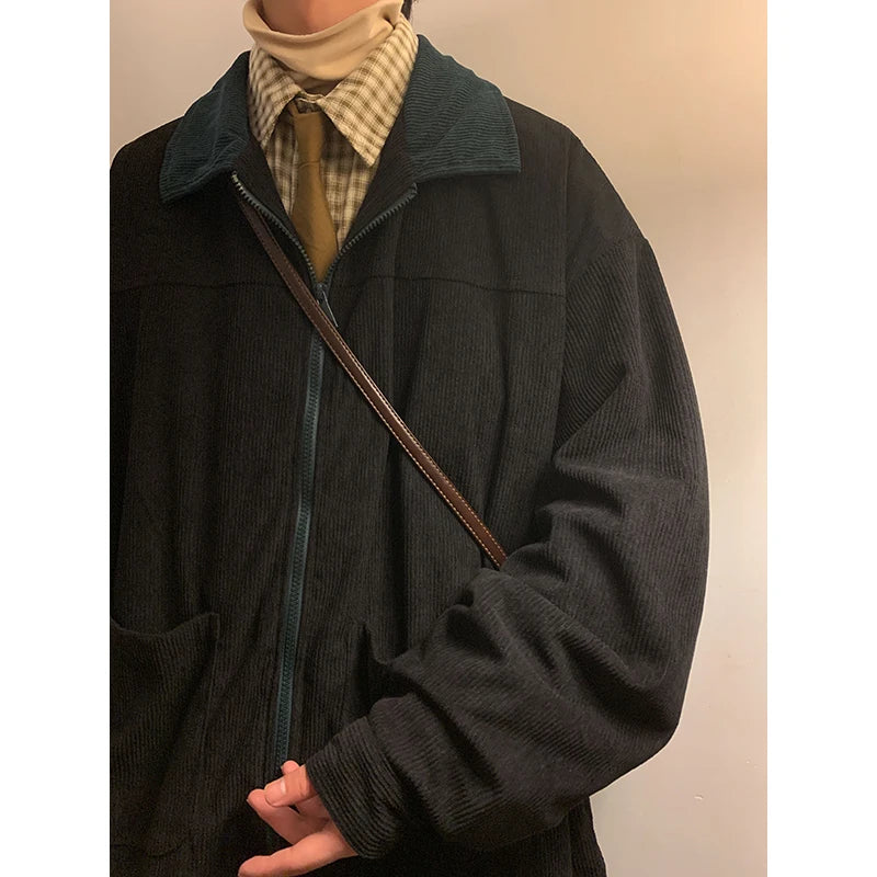 Oversized Jacke Herren Schwarz