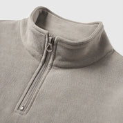 Oversize Half Zip Sweatshirt