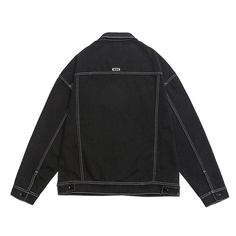 Oversize Jeans Jacket Men