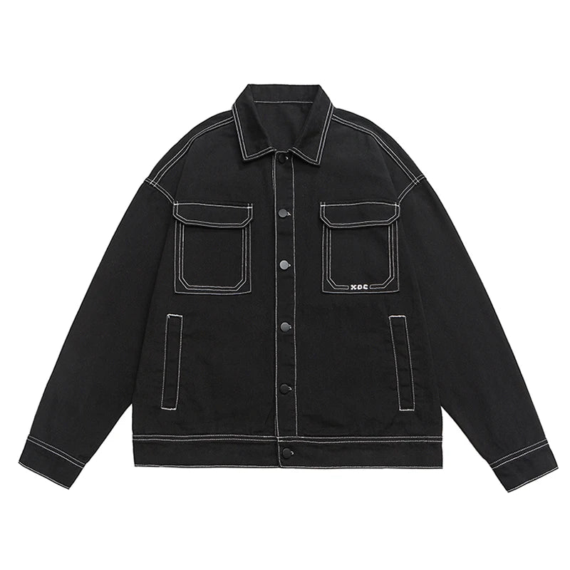 Oversize Jeans Jacket Men