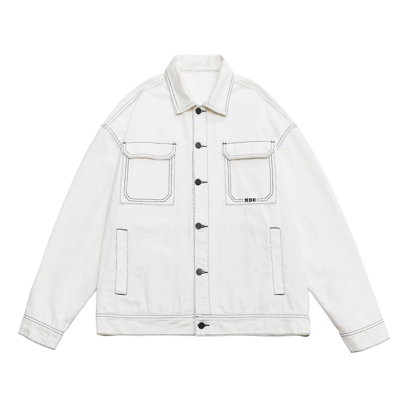 Oversize Jeans Jacket Men