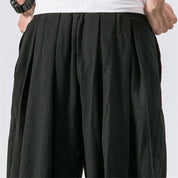 Baggy Leinenhose