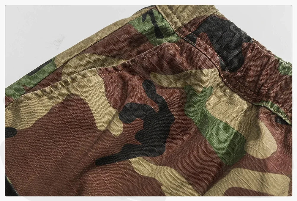 Baggy Camouflage Cargo Pants