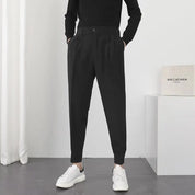 Baggy Anzughose Beige