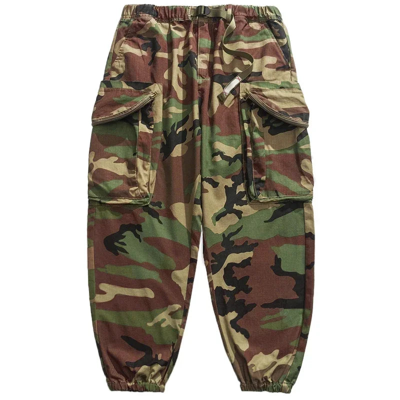 Baggy Camouflage Cargo Pants