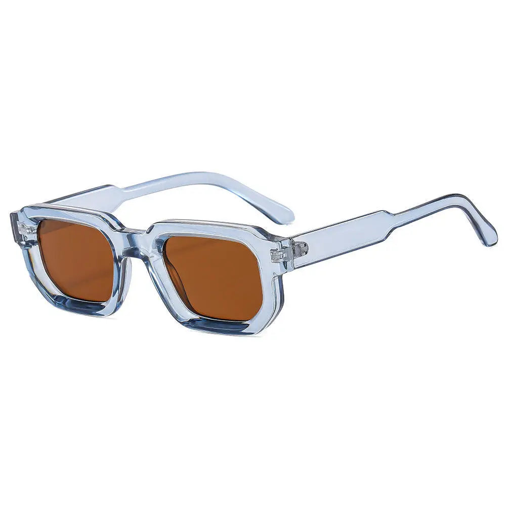 Sonnenbrille Herren Orange Gläser Weiß