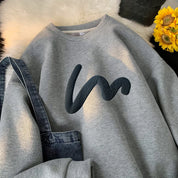 Sweatshirt Herren Ohne Kapuze Grau