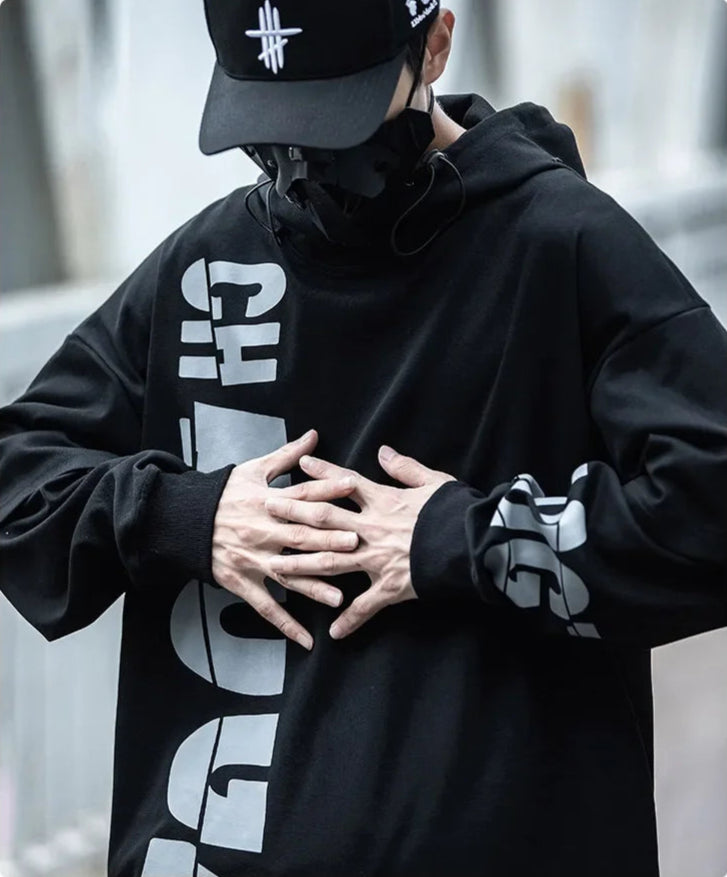 Techwear Hoodie Men