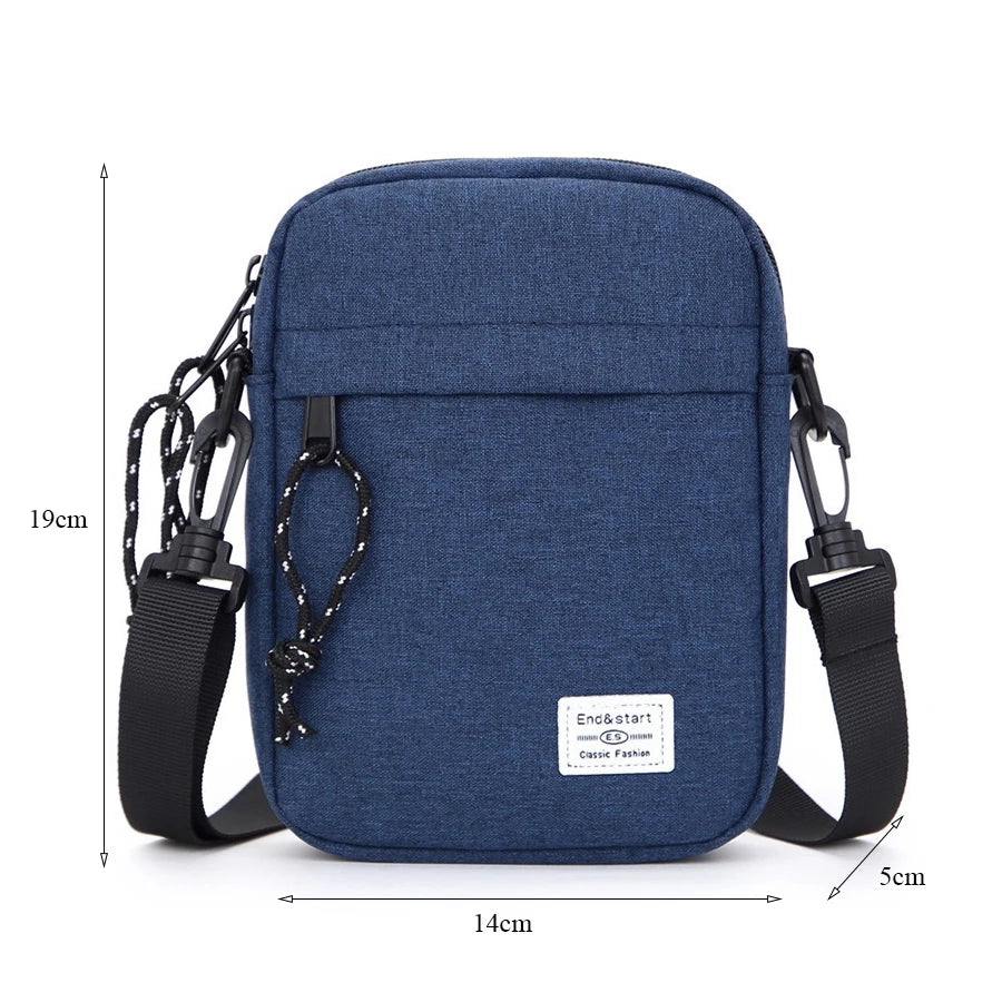 Umhängetasche Herren Sport Blau