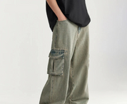 Vintage Baggy Cargo Jeans